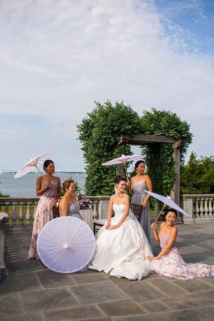 Pack x 10 Sombrillas Blancas en papel de arroz y bambu souvenir 85 cm Diametro - Imagen 7