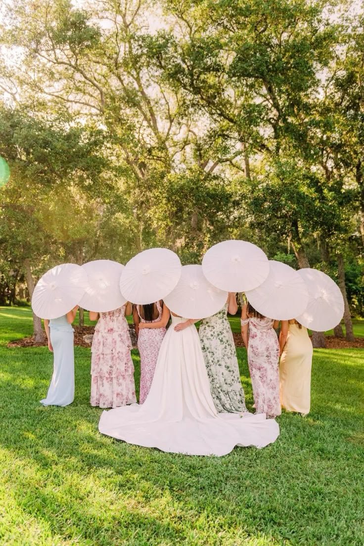 Pack x 10 Sombrillas Blancas en papel de arroz y bambu souvenir 85 cm Diametro - Imagen 5