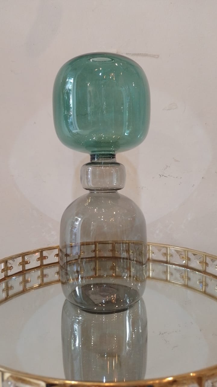 Florero Artistico “Columna de Bruma” de la Coleccion “Luz y Volumen” - Imagen 4