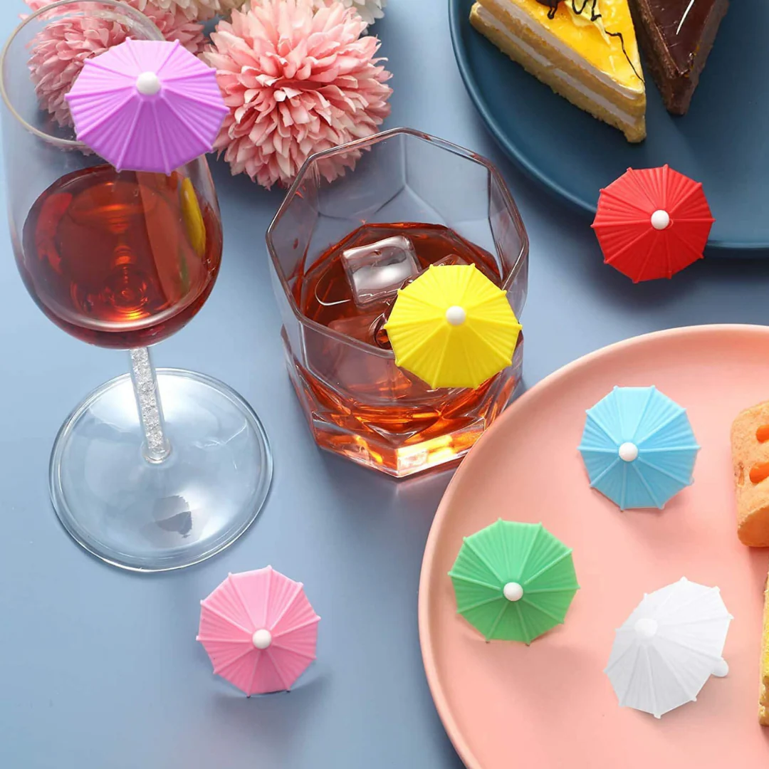 Marcadores de copas Sombrillas