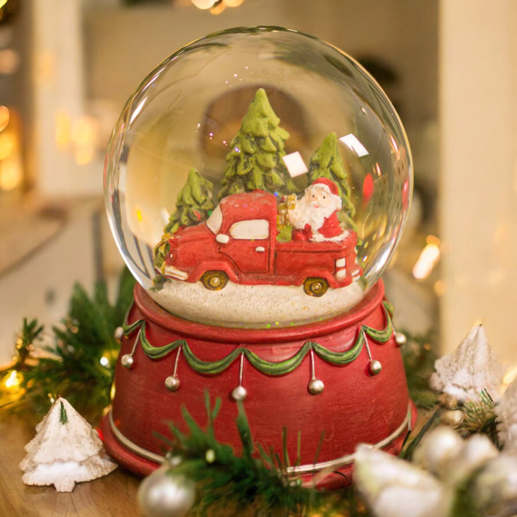 Navidad Bola de Nieve Musical a Cuerda