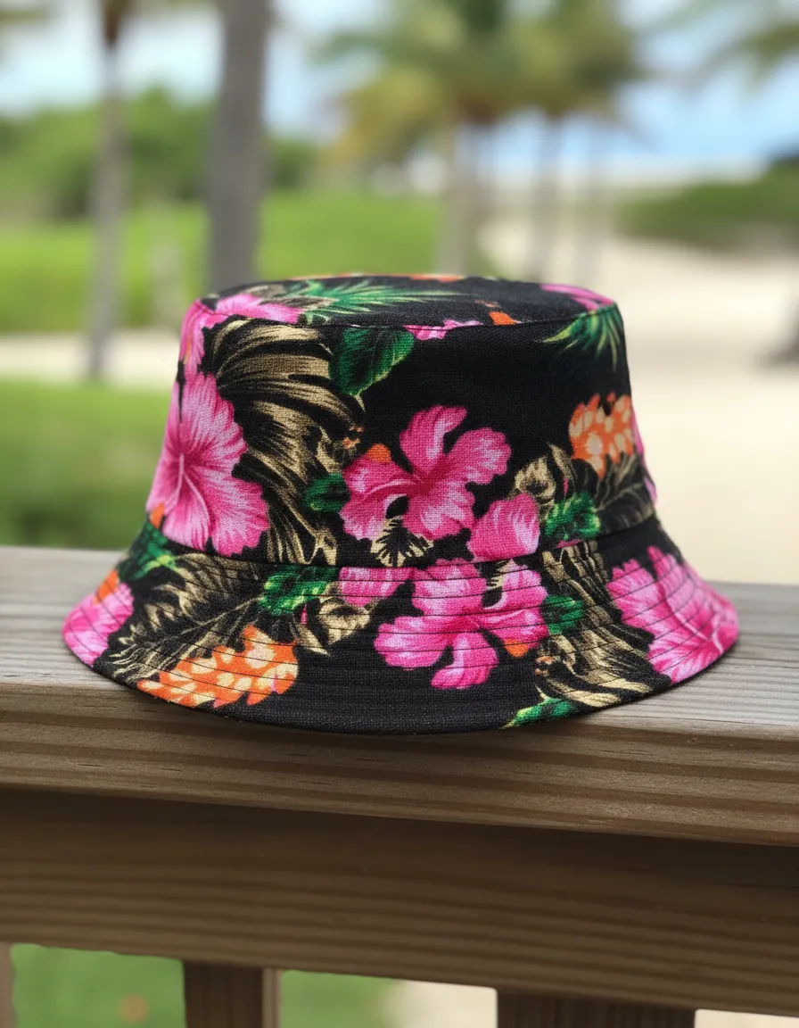 Gorro bucket Piluso Orquidea - Imagen 3