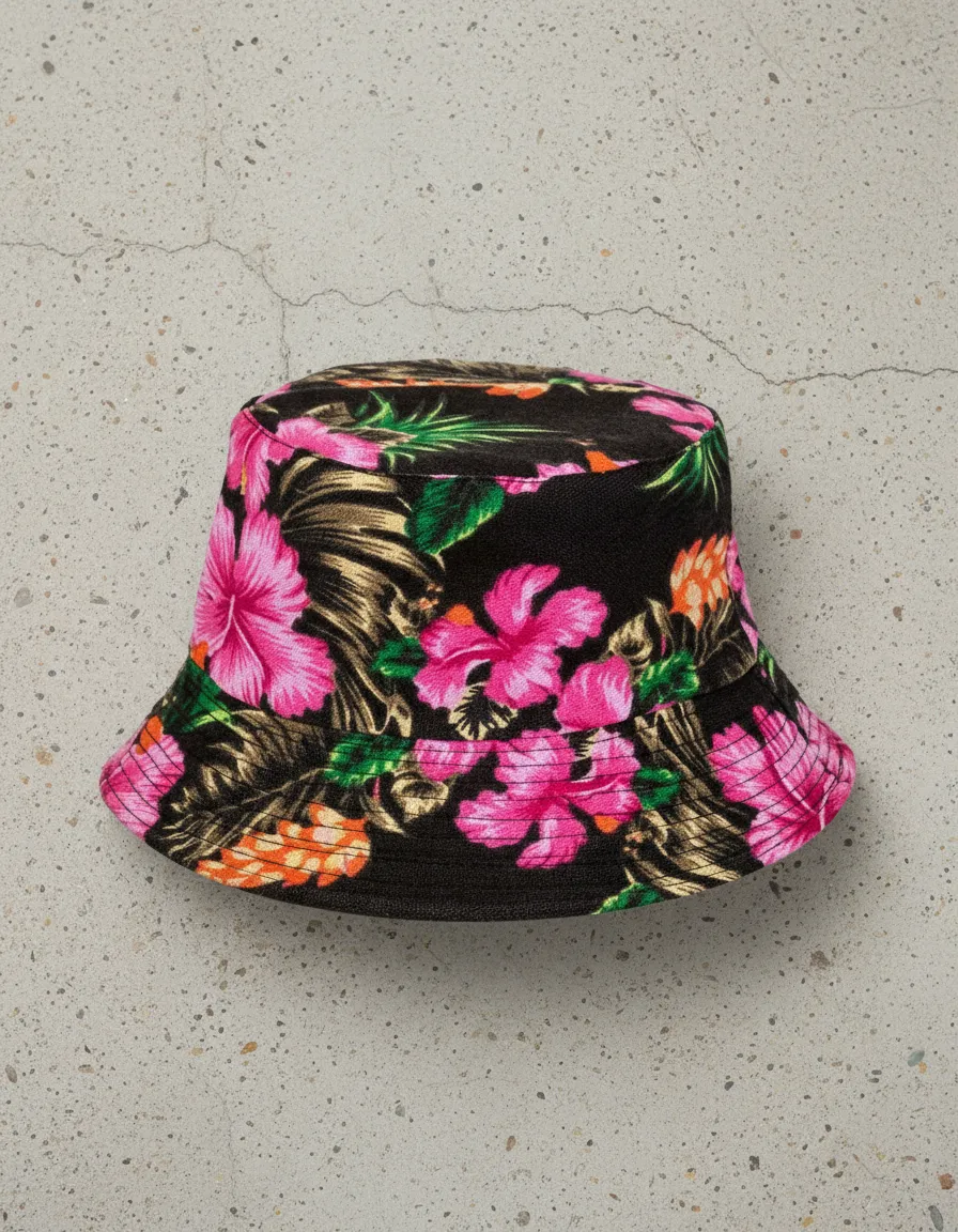 Gorro bucket Piluso Orquidea - Imagen 5