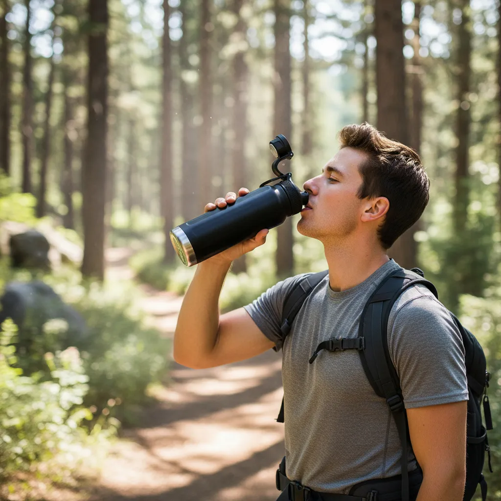 Botella Termica Doble Capa Acero Inoxidable Discovery Con pico - Imagen 3