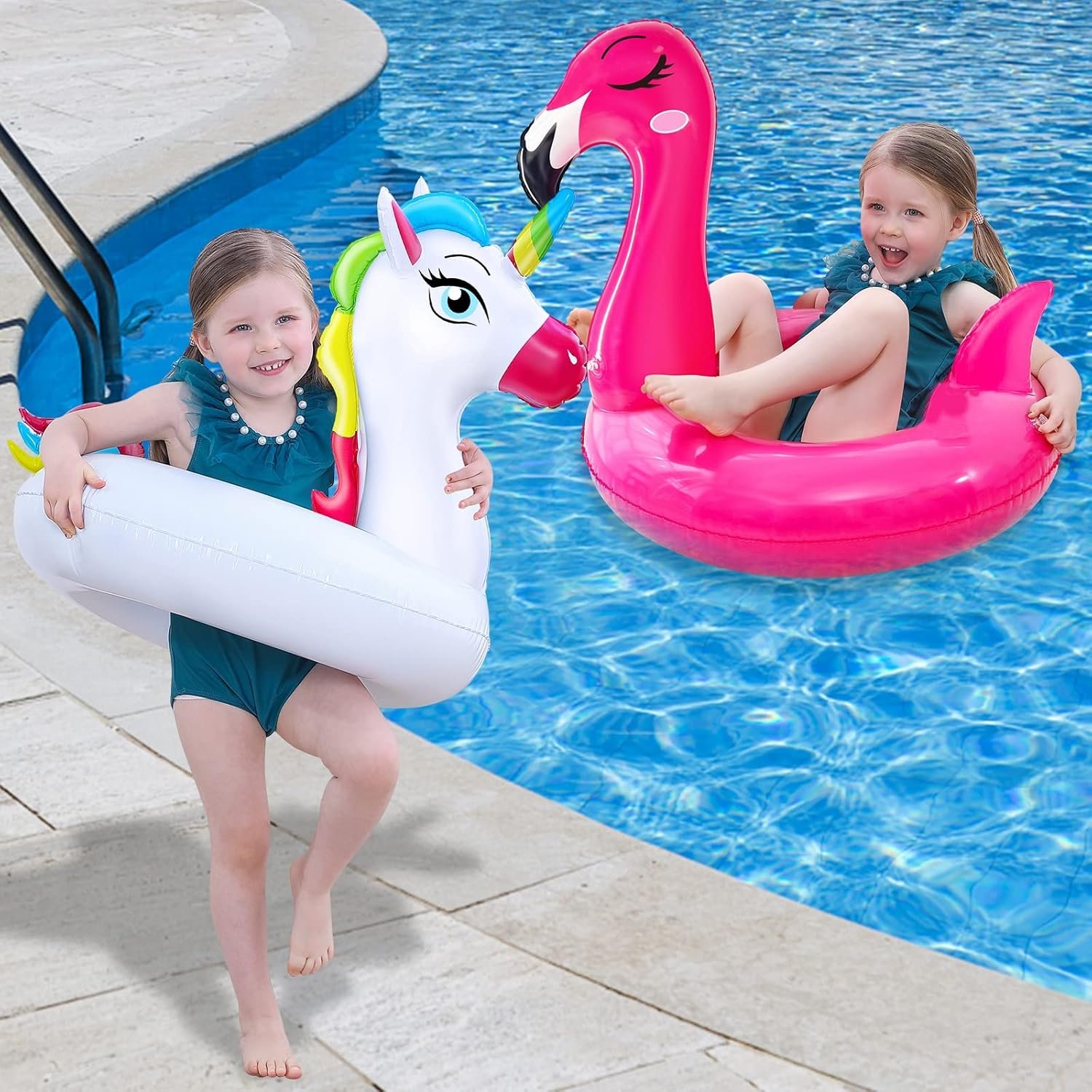 Flotador Inflable Baby Flamenco - Imagen 9