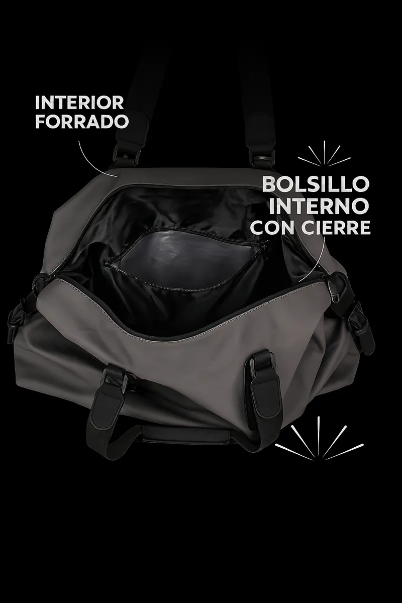 Bolso Urbano PU Engomado Impermeable - Imagen 10