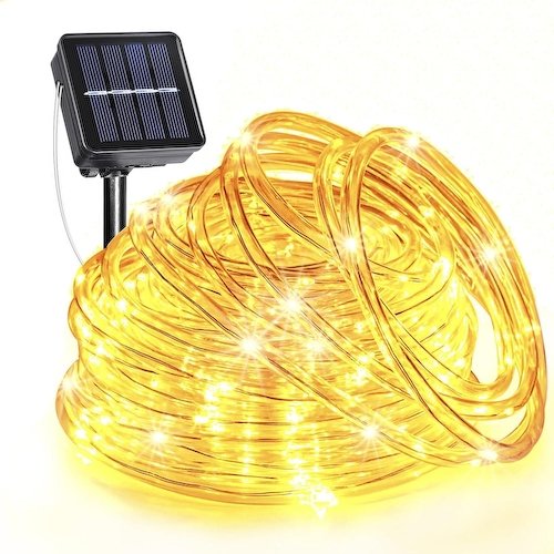 🌈✨ Tira LED Calida Solar · 10 Metros