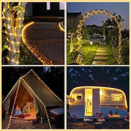 🌈✨ Tira LED Calida Solar · 10 Metros - Imagen 6