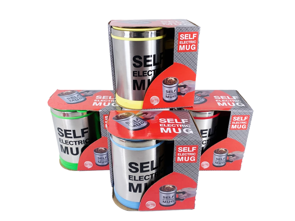 🔄 Self Stirring Mug — Taza Térmica Mezcladora 400 ml - Imagen 25