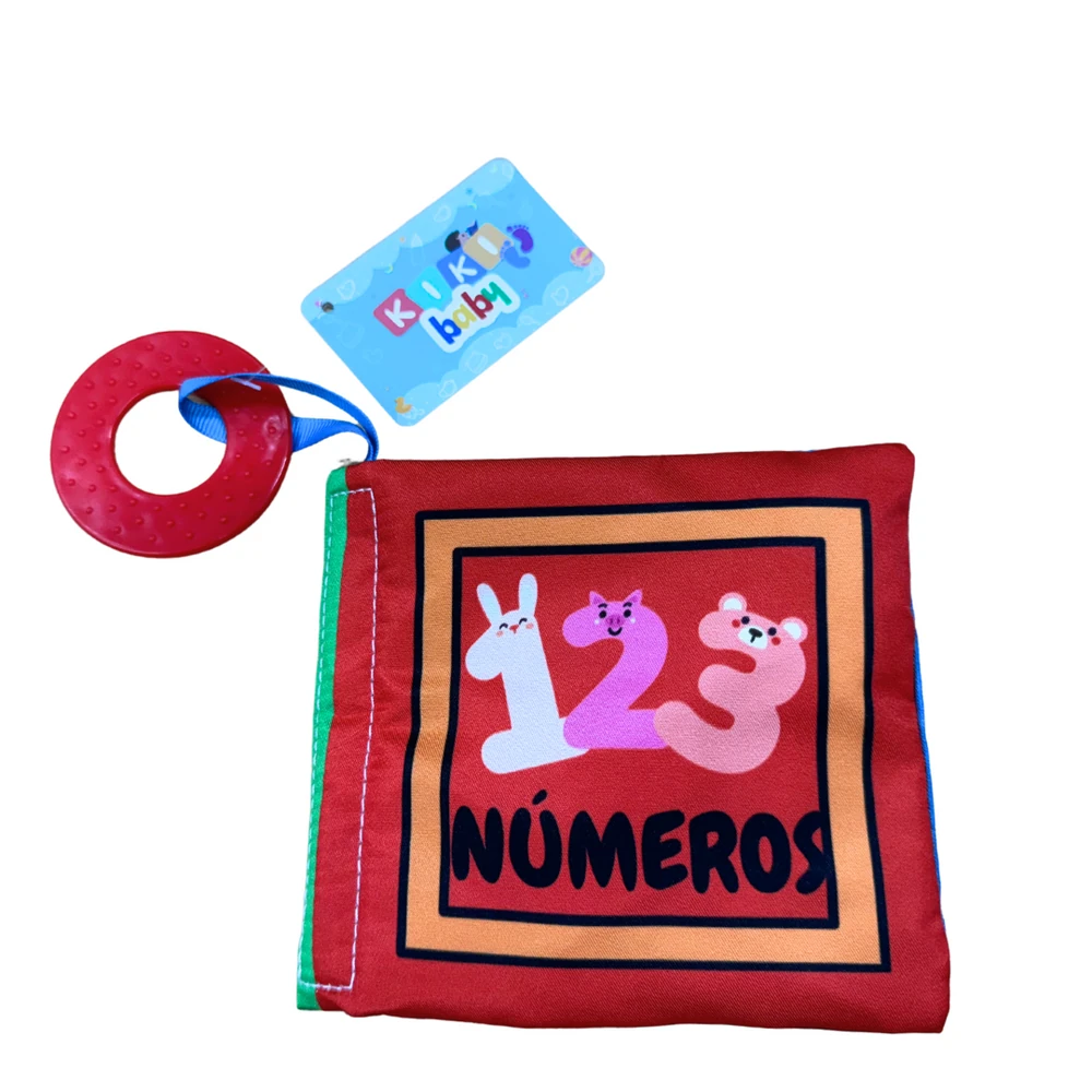 📖 Libro de Tela Sensorial con Mordillo y Sonido - Imagen 17