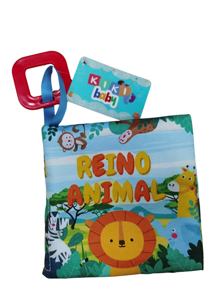 📖 Libro de Tela Sensorial con Mordillo y Sonido - Imagen 15