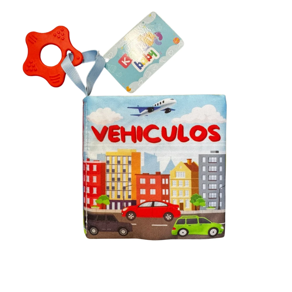 📖 Libro de Tela Sensorial con Mordillo y Sonido - Imagen 16