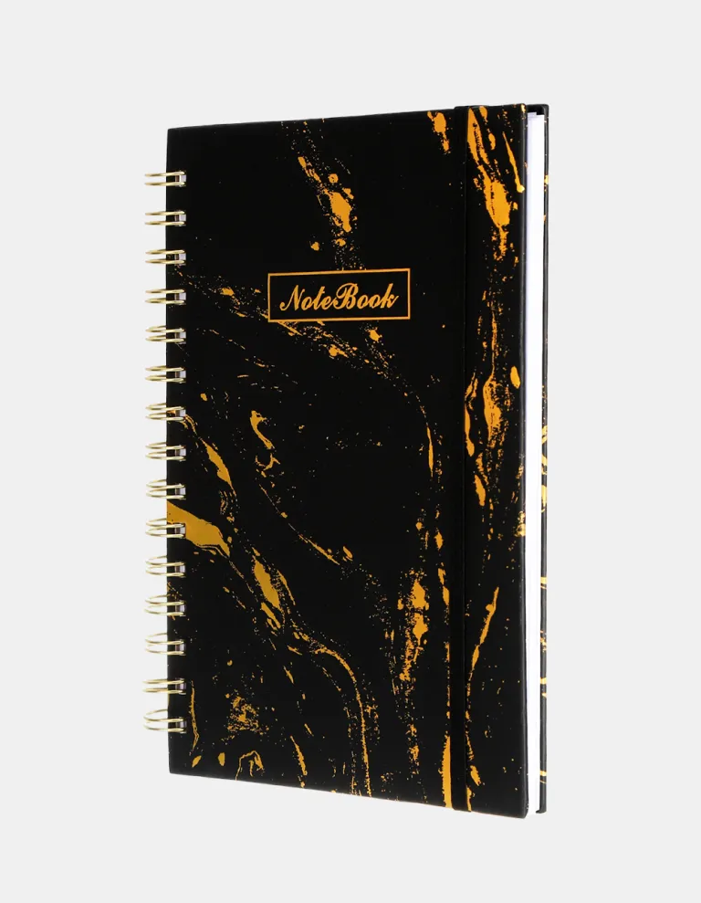 📓 Cuaderno Anillado Marmolado + 💎 Bolígrafo Diamante - Imagen 6