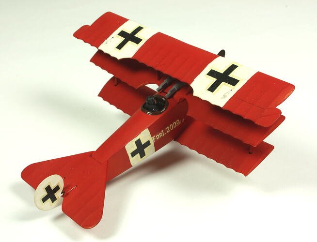 ✈️ Modelo de Avión Fokker Dr.1 Triplane — Alemania, 1917 - Imagen 4