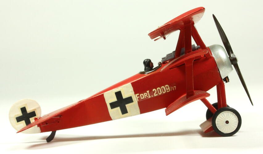 ✈️ Modelo de Avión Fokker Dr.1 Triplane — Alemania, 1917 - Imagen 12