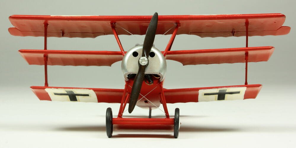✈️ Modelo de Avión Fokker Dr.1 Triplane — Alemania, 1917 - Imagen 11