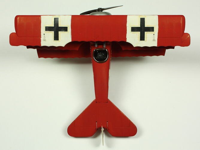 ✈️ Modelo de Avión Fokker Dr.1 Triplane — Alemania, 1917 - Imagen 8