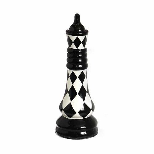 ♟ Set de Ajedrez Decorativo Black & White - Imagen 5