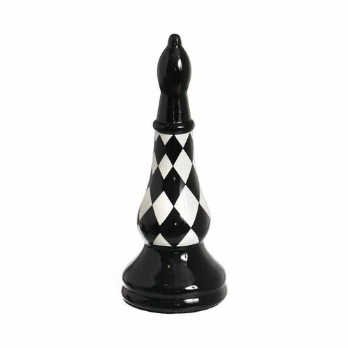 ♟ Set de Ajedrez Decorativo Black & White - Imagen 3