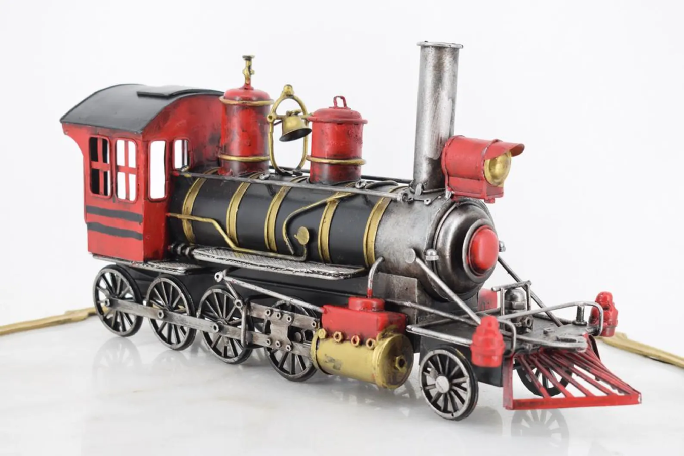 🚂 Locomotora Decorativa de Metal — Espíritu Vintage - Imagen 2