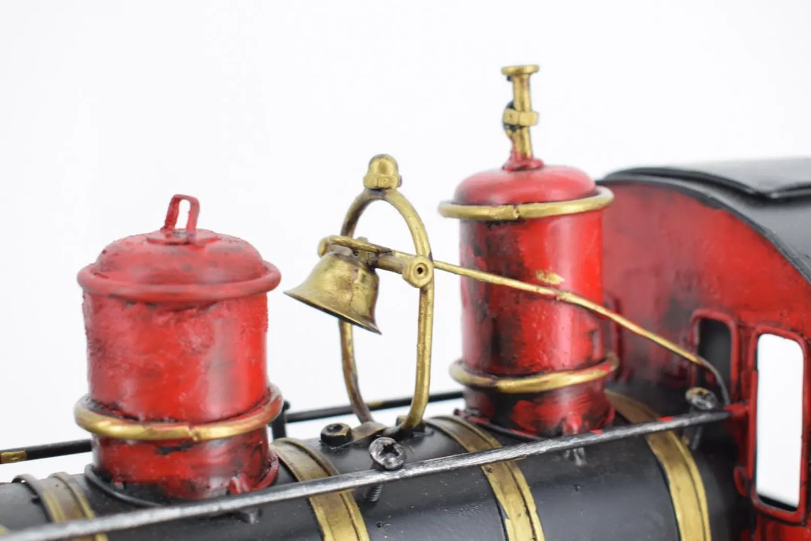 🚂 Locomotora Decorativa de Metal — Espíritu Vintage - Imagen 5