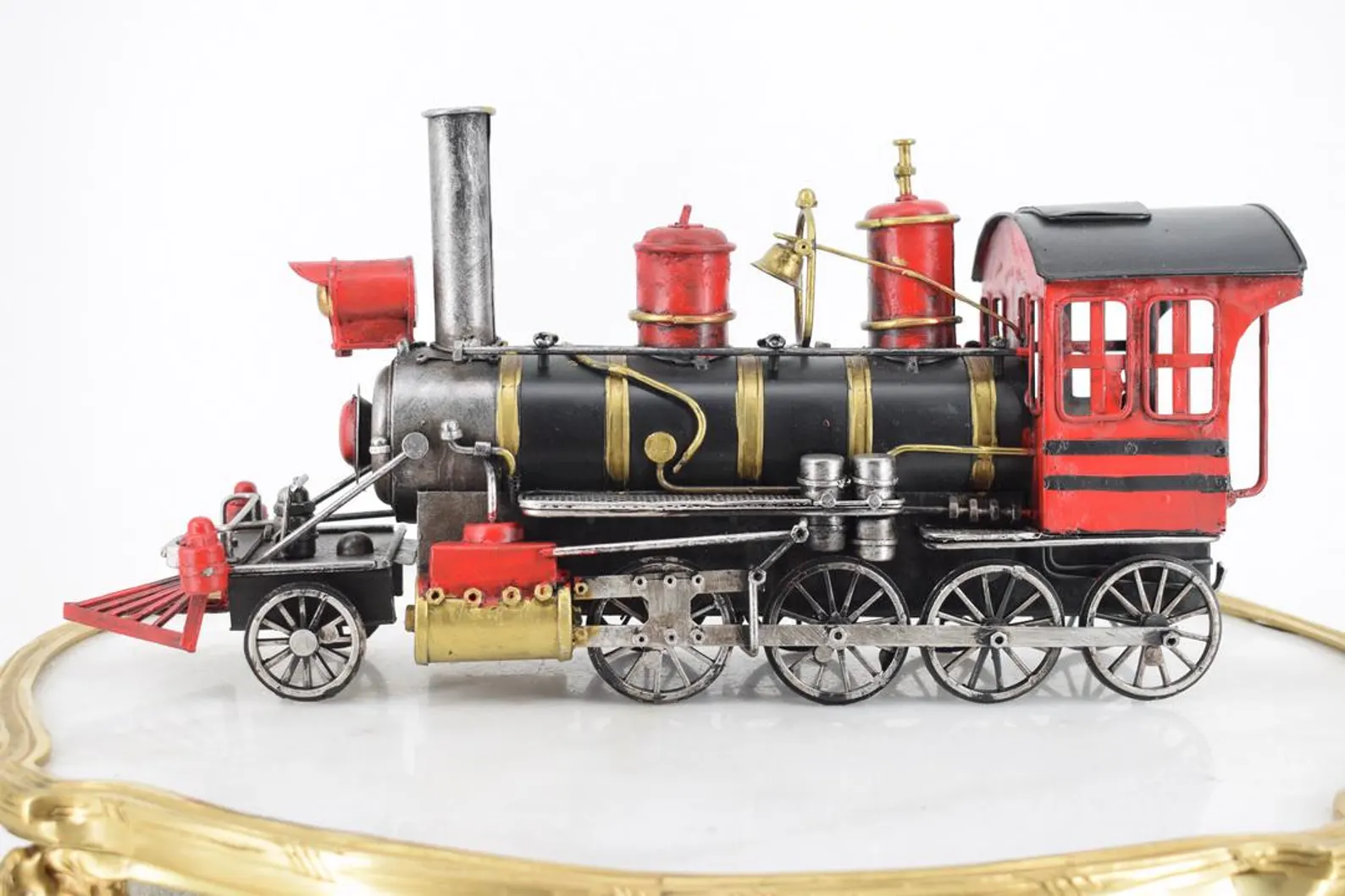 🚂 Locomotora Decorativa de Metal — Espíritu Vintage - Imagen 6