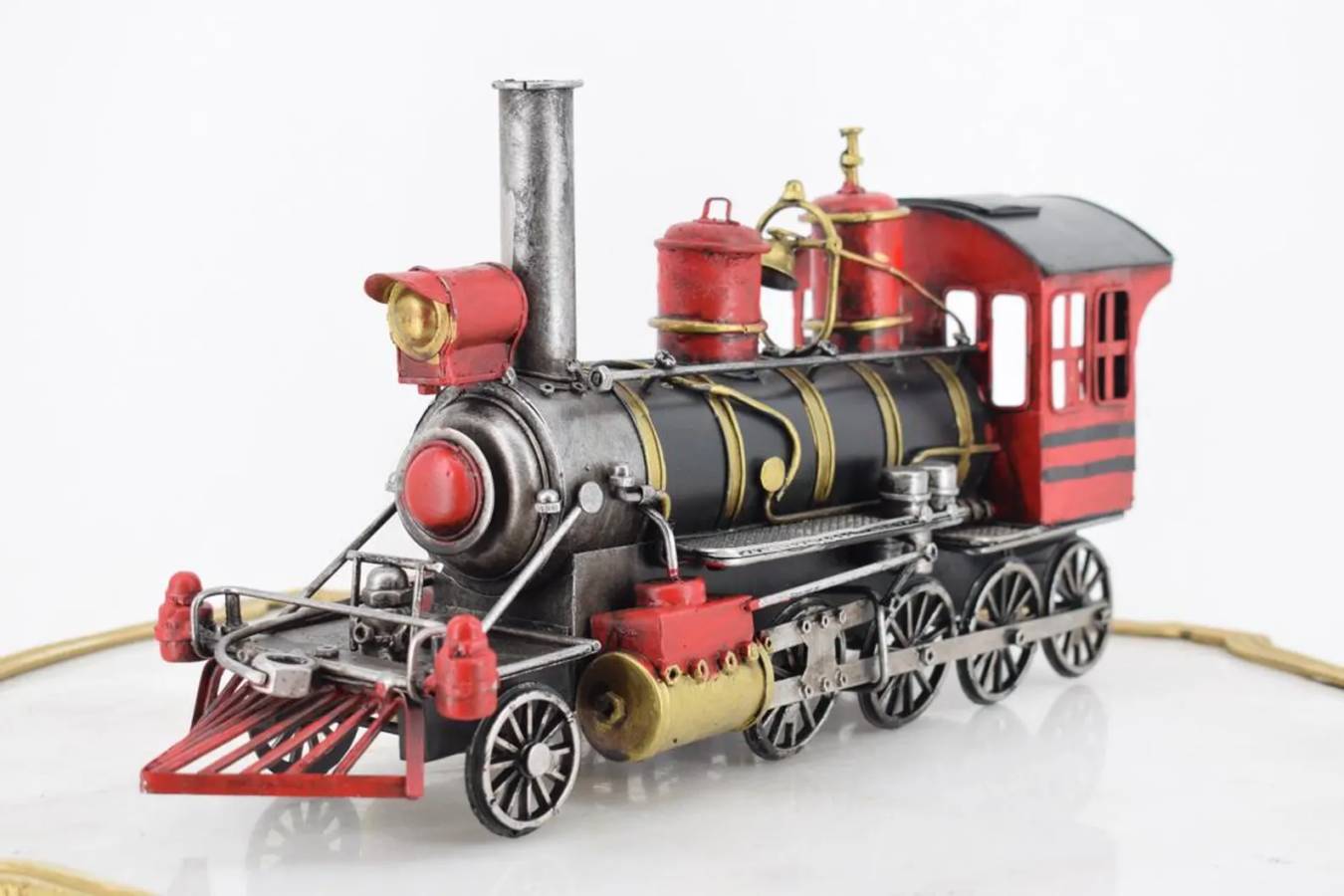 🚂 Locomotora Decorativa de Metal — Espíritu Vintage