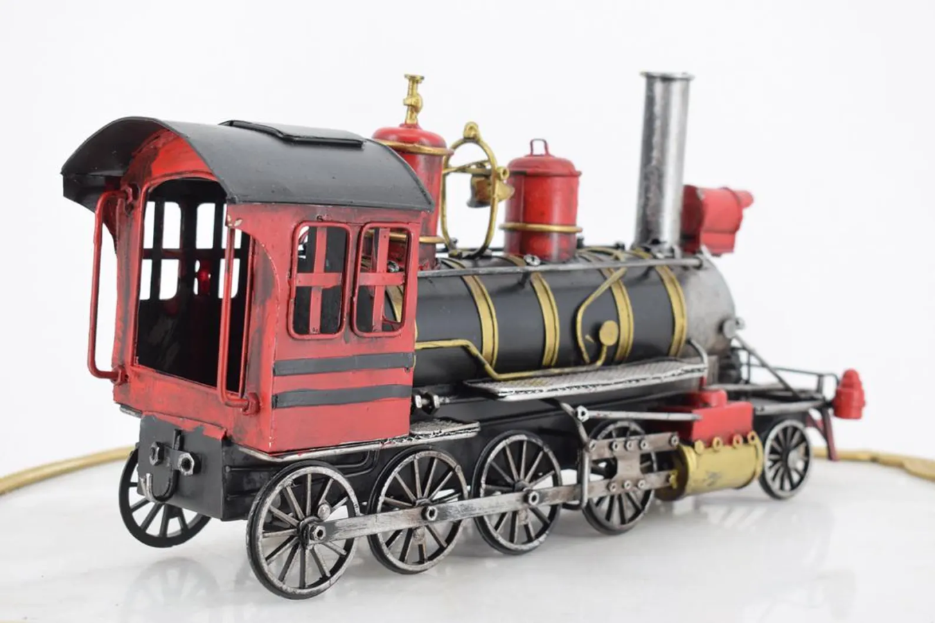 🚂 Locomotora Decorativa de Metal — Espíritu Vintage - Imagen 7