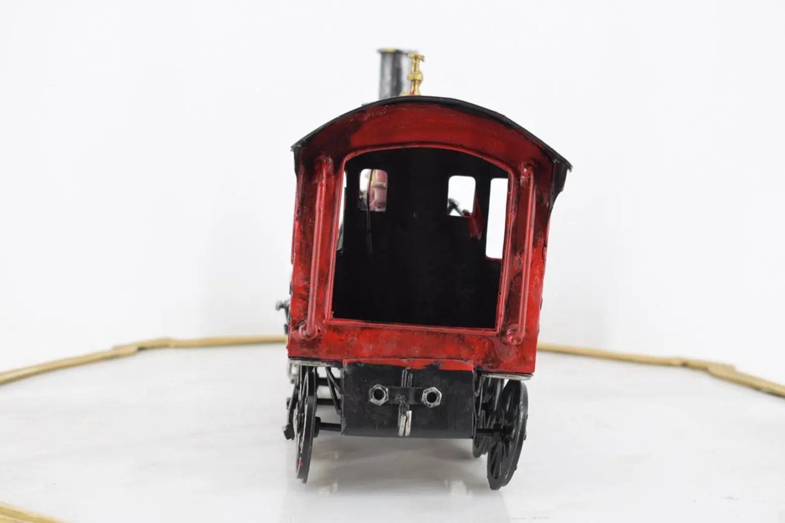 🚂 Locomotora Decorativa de Metal — Espíritu Vintage - Imagen 3