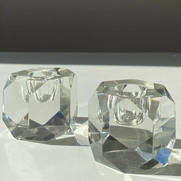 ✨ Candelabro Cristal Facetado Iris - Imagen 5