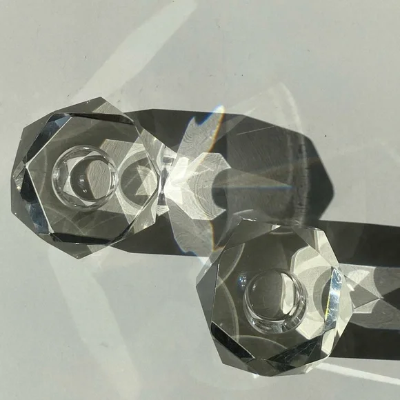 ✨ Candelabro Cristal Facetado Iris - Imagen 6