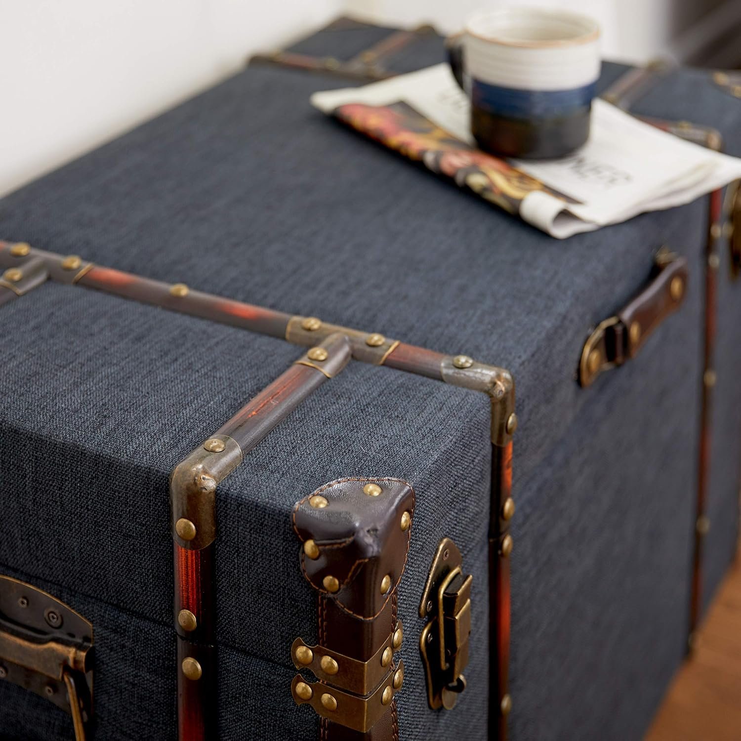 🧳✨ Set de Baúles Vintage — Heritage Blue - Imagen 3