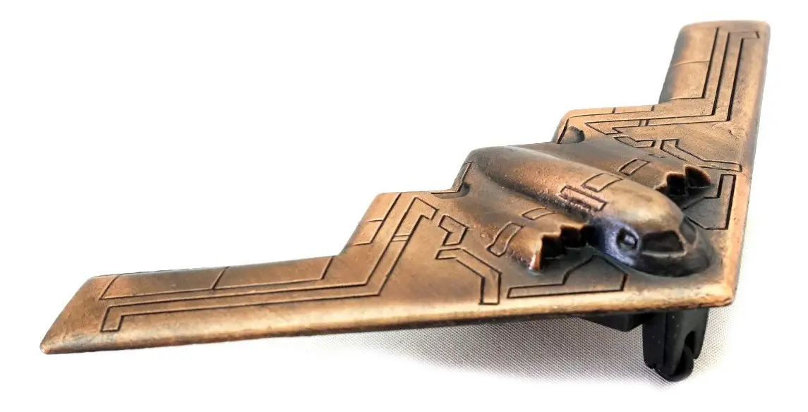 ✈️ Bombardero B-2 Spirit · Miniatura Sacapuntas de Metal - Imagen 3