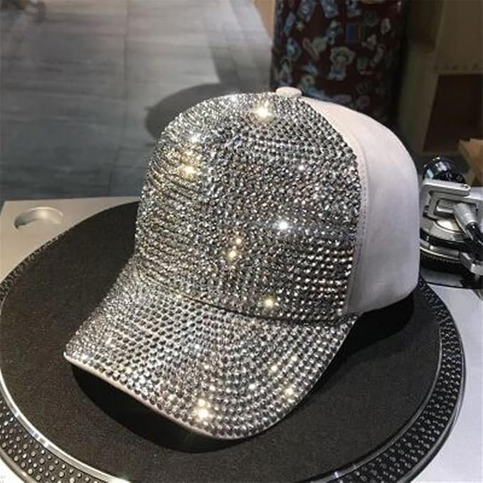 ✨ Gorra Silver con Cristales · Brillo que Acompaña - Imagen 7