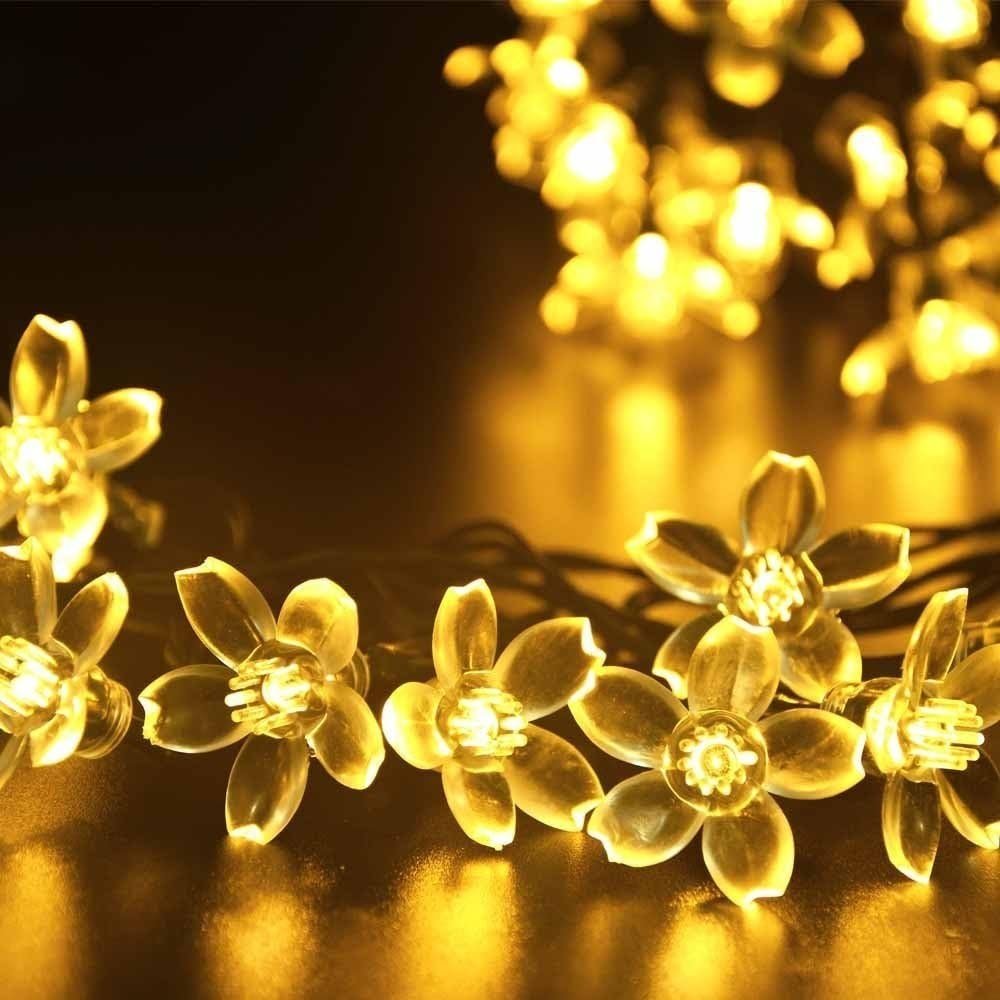 🌸 Guirnalda Solar Flores de Luz · 30 LED - Imagen 7