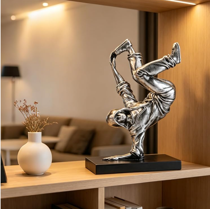 💃 Break — El Instante Antes de Caer | Escultura de Bailarín - Imagen 6