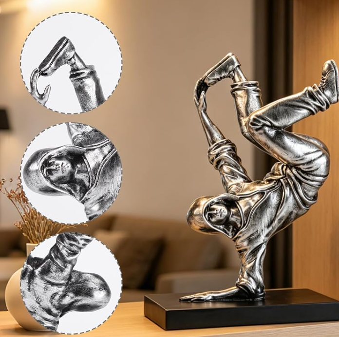 💃 Break — El Instante Antes de Caer | Escultura de Bailarín - Imagen 5