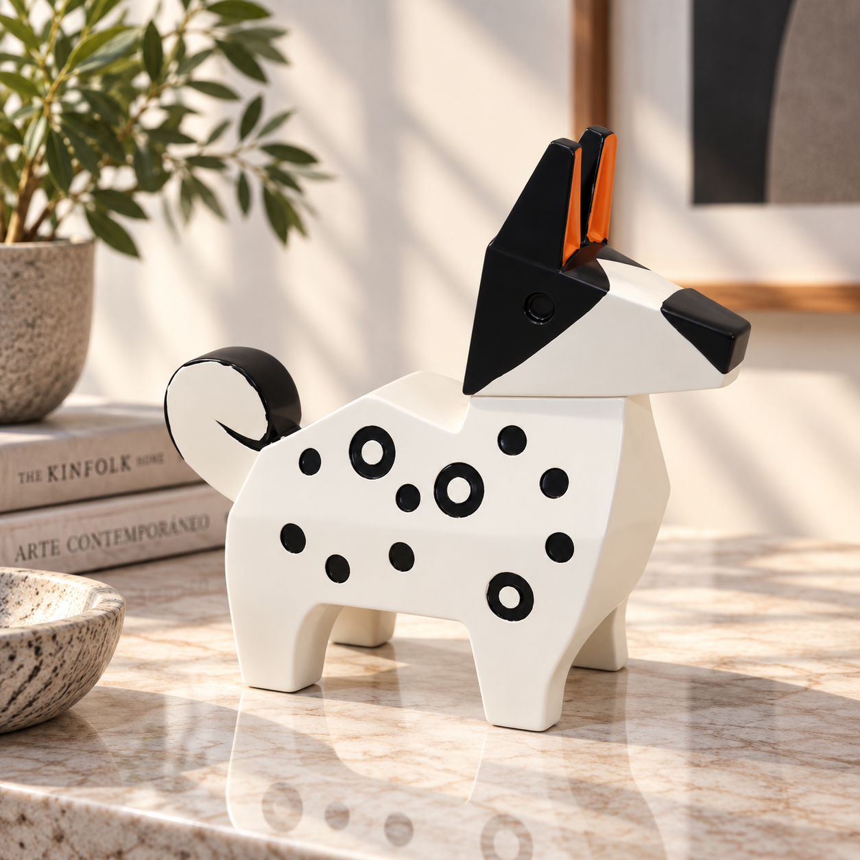🐾 Doggi IV — El Juego de las Formas | Escultura Cerámica
