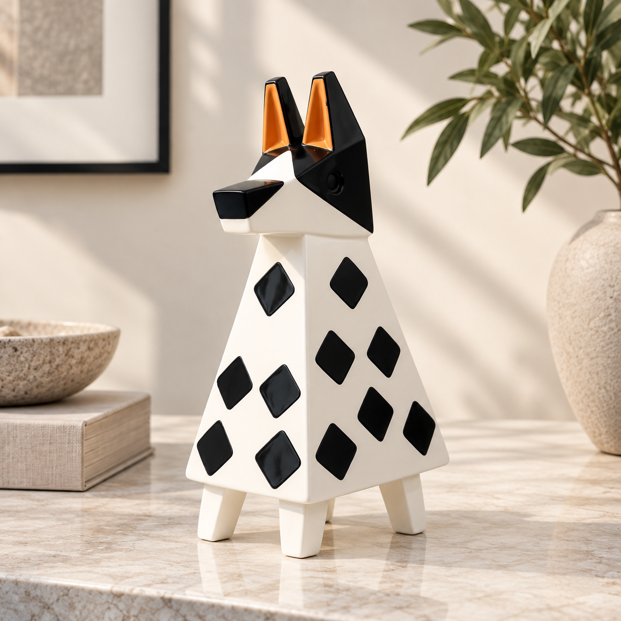 🐾 Doggi II — La Geometría de lo Cotidiano | Escultura Cerámica