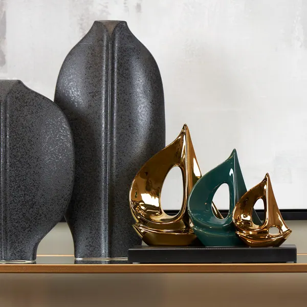 Trio Velero Green and Silver