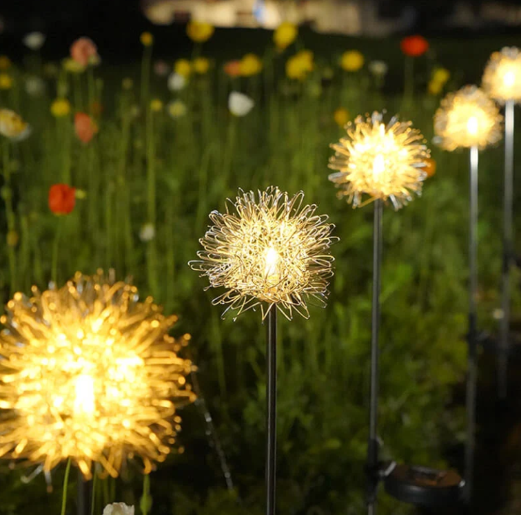 ✨ Diente de León Solar · Arte Lumínico