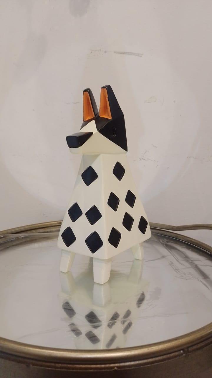 🐾 Doggi II — La Geometría de lo Cotidiano | Escultura Cerámica - Imagen 4