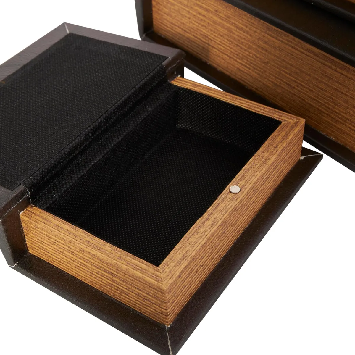 📚 TRAVEL STORIES · Set de 3 Cajas Libro Decorativas · París, Londres & Nueva York - Imagen 4