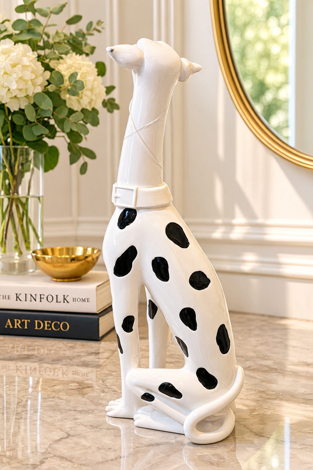 🐾 Galgo I — La Elegancia de la Calma | Escultura Decorativa - Imagen 2