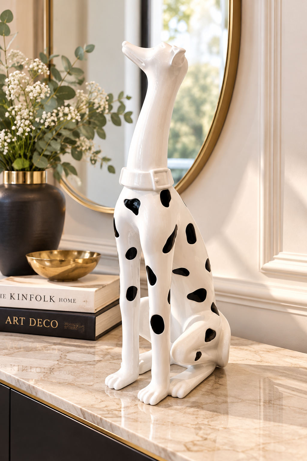 🐾 Galgo I — La Elegancia de la Calma | Escultura Decorativa - Imagen 5