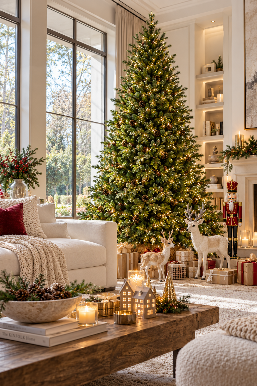 🎄 Árbol de Navidad Finlandia · La Belleza del Bosque Iluminado