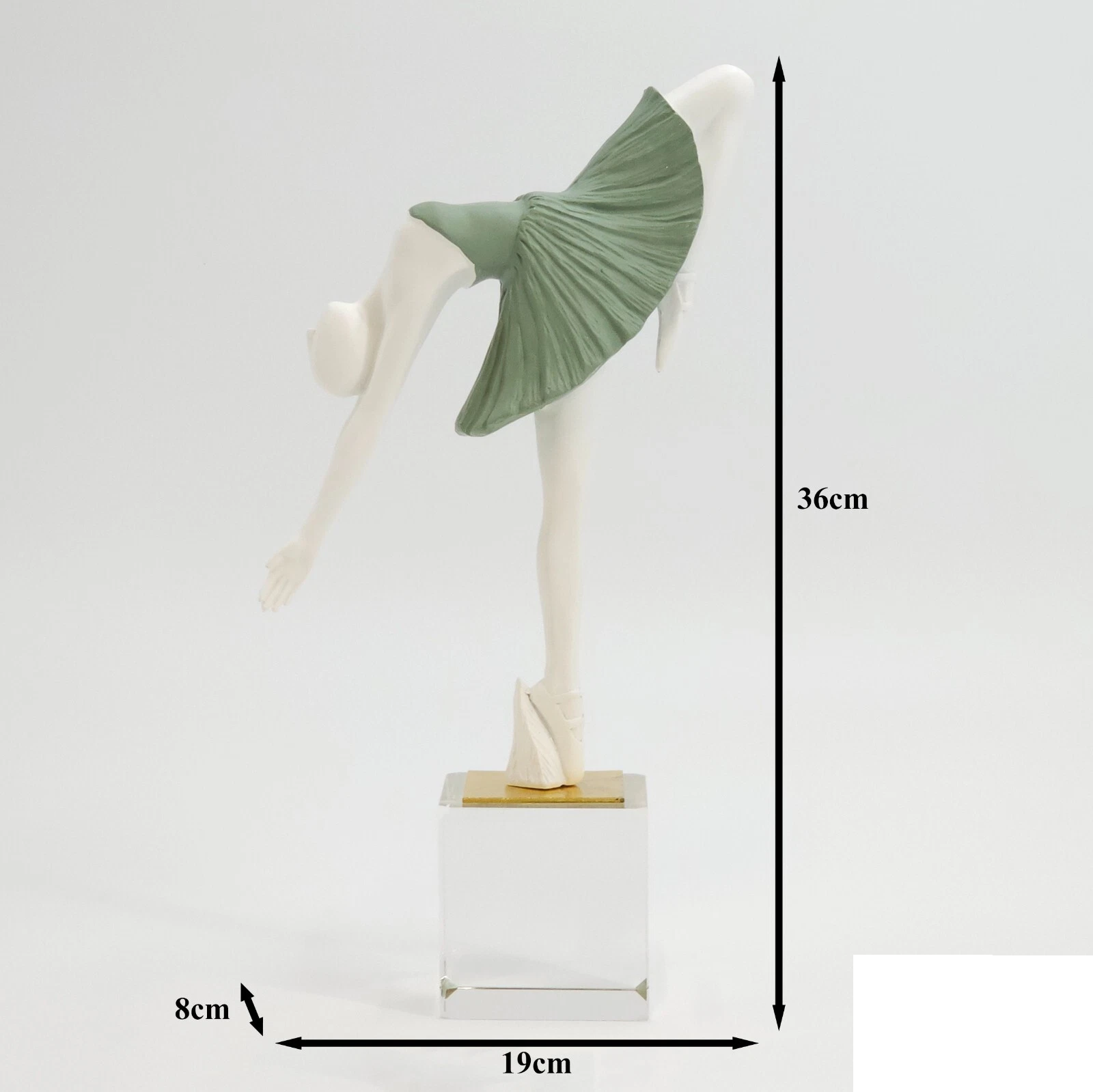 🩰 Confiar — Bailarina en Equilibrio | Escultura Figurativa - Imagen 5